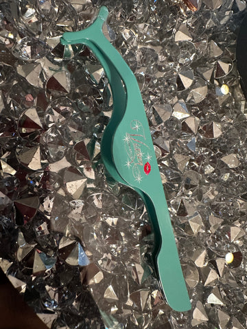 Lash Tweezer Turquoise